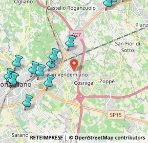 Mappa Piazza San Marco, 31020 San Vendemiano TV, Italia (2.77667)
