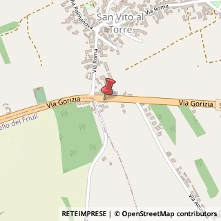 Mappa Via Gorizia, 6, 33050 San Vito al Torre, Udine (Friuli-Venezia Giulia)