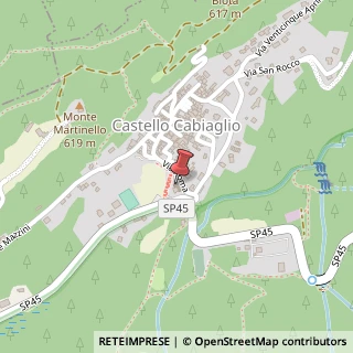 Mappa Via Roma, 5, 21030 Castello Cabiaglio, Varese (Lombardia)