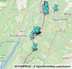 Mappa Via Paolo Orsi, 38068 Rovereto TN, Italia (13.08)