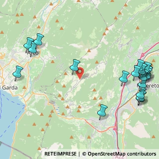 Mappa 38060 Ronzo-chienis TN, Italia (6.0605)