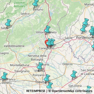 Mappa Via Antonio Carpenè, 31015 Conegliano TV, Italia (26.4825)
