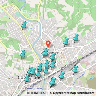 Mappa Via Antonio Carpenè, 31015 Conegliano TV, Italia (0.6285)