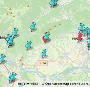 Mappa Via Giacomo Matteotti, 31010 Farra di Soligo TV, Italia (6.133)