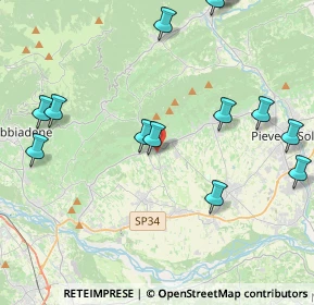 Mappa Via Giacomo Matteotti, 31010 Farra di Soligo TV, Italia (5.63563)