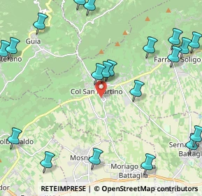 Mappa Via Giacomo Matteotti, 31010 Farra di Soligo TV, Italia (2.9005)