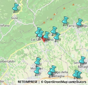 Mappa Via Giacomo Matteotti, 31010 Farra di Soligo TV, Italia (2.41333)