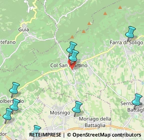 Mappa Via Giacomo Matteotti, 31010 Farra di Soligo TV, Italia (3.39833)