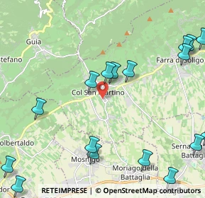 Mappa Via Giacomo Matteotti, 31010 Farra di Soligo TV, Italia (3.175)