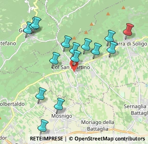 Mappa Via Giacomo Matteotti, 31010 Farra di Soligo TV, Italia (2.01933)