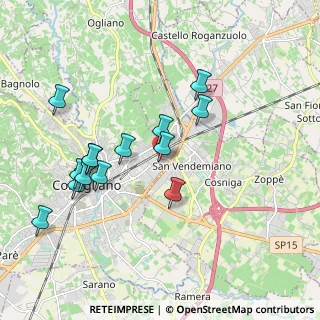 Mappa Via Maggiore G. Piovesana, 31020 Conegliano TV, Italia (1.87357)