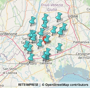 Mappa 33030 Varmo UD, Italia (10.894)