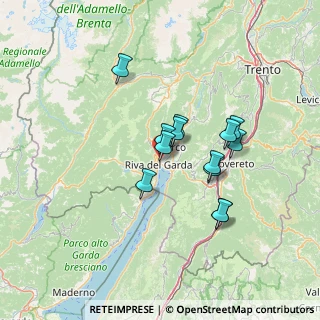 Mappa , 38066 Riva del Garda TN, Italia (10.89385)