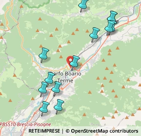 Mappa Via Nikolajevka, 25047 Darfo Boario Terme BS, Italia (4.58615)