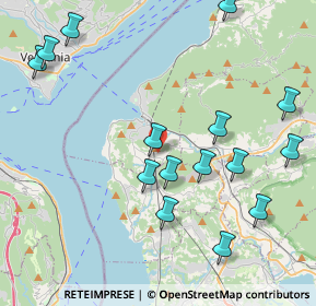 Mappa Vicolo Somisso, 21014 Laveno-Mombello VA, Italia (4.64933)