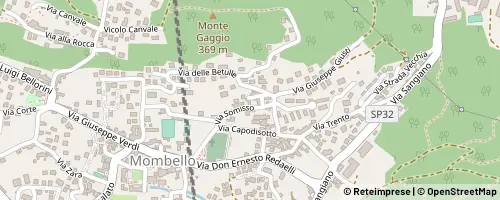Mappa Laveno-Mombello