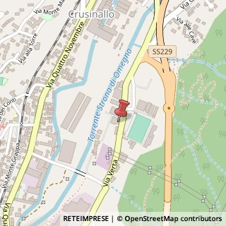 Mappa Via Verta, 43B, 28887 Omegna, Verbano-Cusio-Ossola (Piemonte)