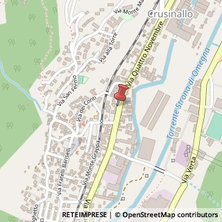 Mappa Via IV Novembre, 147, 28887 Omegna, Verbano-Cusio-Ossola (Piemonte)