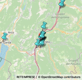 Mappa Polo Tecnologico Rovereto, 38068 Rovereto TN, Italia (4.32154)