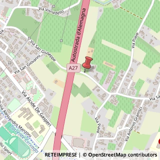 Mappa Via San Giuseppe,  9, 31020 San Vendemiano, Treviso (Veneto)
