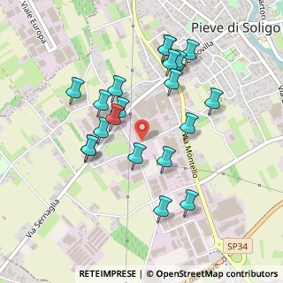 Mappa Via Giovanni Pascoli, 31053 Pieve di Soligo TV, Italia (0.4515)