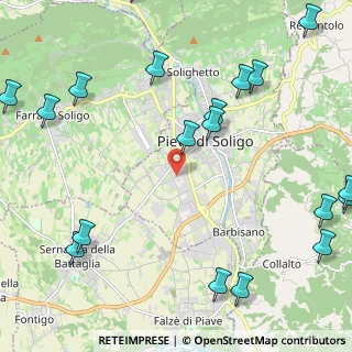 Mappa Via Giovanni Pascoli, 31053 Pieve di Soligo TV, Italia (3.1745)
