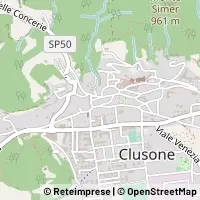 Mapa Clusone