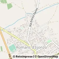 Kaart Romans d'Isonzo
