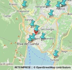 Mappa Via Pola, 38066 Riva del Garda TN, Italia (2.275)