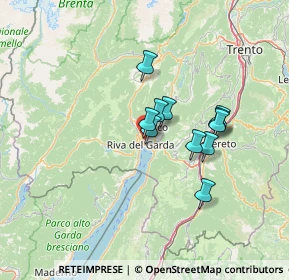 Mappa Via Pola, 38066 Riva del Garda TN, Italia (9.79273)