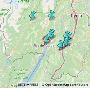 Mappa Via Pola, 38066 Riva del Garda TN, Italia (10.99364)