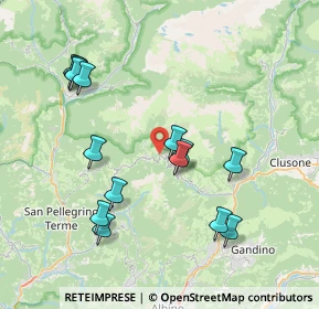 Mappa Via Costa, 24013 Oltre il Colle BG, Italia (7.90857)