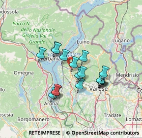 Mappa Via Giuseppe Garibaldi, 21033 Cittiglio VA, Italia (11.04706)