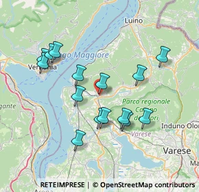 Mappa Via Giuseppe Garibaldi, 21033 Cittiglio VA, Italia (6.89933)