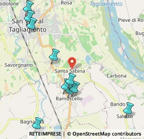 Mappa Località San Sabina, 33078 Sesto al Reghena PN, Italia (2.63)