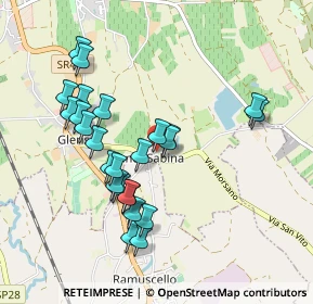 Mappa Località San Sabina, 33078 Sesto al Reghena PN, Italia (0.892)