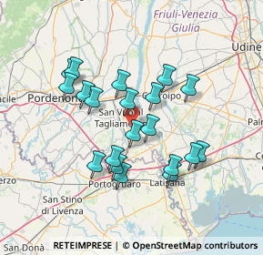 Mappa Località San Sabina, 33078 Sesto al Reghena PN, Italia (12.467)