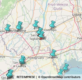 Mappa Località San Sabina, 33078 Sesto al Reghena PN, Italia (21.84471)