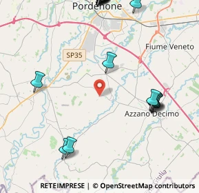 Mappa Via Piz Corto, 33082 Azzano decimo PN, Italia (5.798)