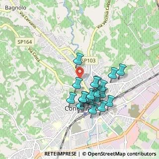 Mappa Via V. Bachelet, 31015 Conegliano TV, Italia (0.769)