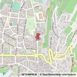 Mappa Corso Bettini, 64, 38068 Rovereto, Trento (Trentino-Alto Adige)