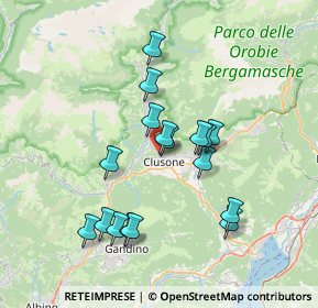 Mappa Via San Marco, 24023 Clusone BG, Italia (6.49529)