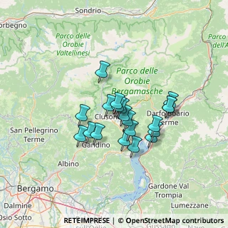 Mappa Via Enrico Fermi, 24020 Rovetta BG, Italia (10.024)