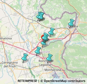 Mappa Via della Stanga, 34072 Gradisca d'Isonzo GO, Italia (5.63)