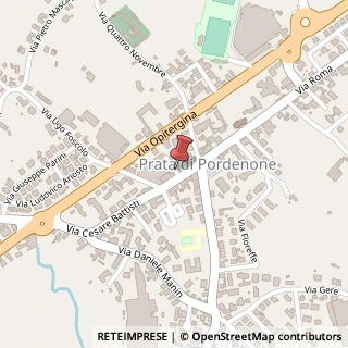 Mappa Via C. Battisti, 26, 33080 Prata di Pordenone, Pordenone (Friuli-Venezia Giulia)