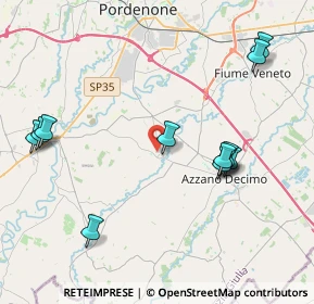 Mappa Via Don Graziussi, 33082 Azzano Decimo PN, Italia (4.43917)