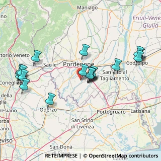 Mappa Via Don Graziussi, 33082 Azzano Decimo PN, Italia (16.7095)