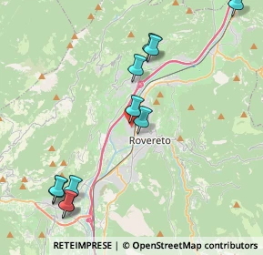 Mappa Via A. Prato, 38068 Rovereto TN, Italia (4.71818)