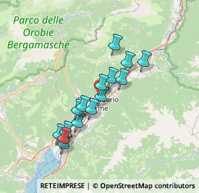 Mappa Via Gaetano Donizetti, 25047 Darfo Boario Terme BS, Italia (5.77467)