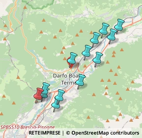 Mappa Via Gaetano Donizetti, 25047 Darfo Boario Terme BS, Italia (3.81538)